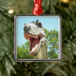 Tyrannosaurus T Rex Julgransprydnad Metall