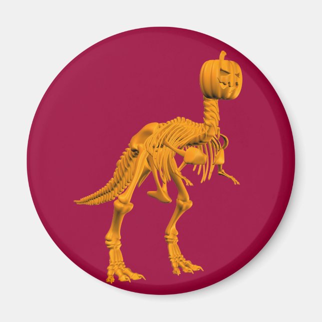 Tyrannosaurus tricktreat magnet (Framsidan)
