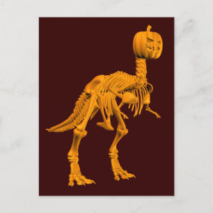 Tyrannosaurus tricktreat vykort