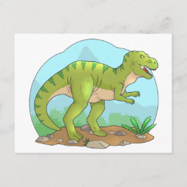 tyrannosaurus vykort