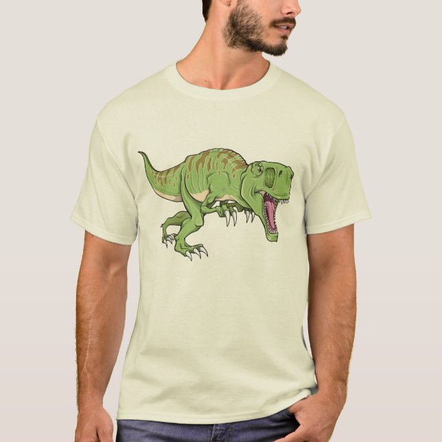 TyrannosaurusDinosaurT-Rex   T-tröja T Shirt (Framsida)
