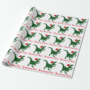 Tyrannosaurusen klöser jul presentpapper