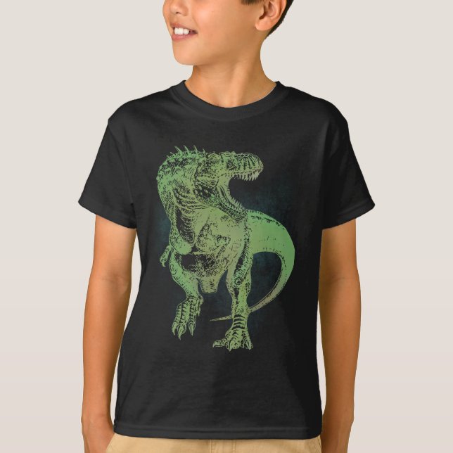 TyrannosaurusmörkT-tröja T Shirt (Framsida)