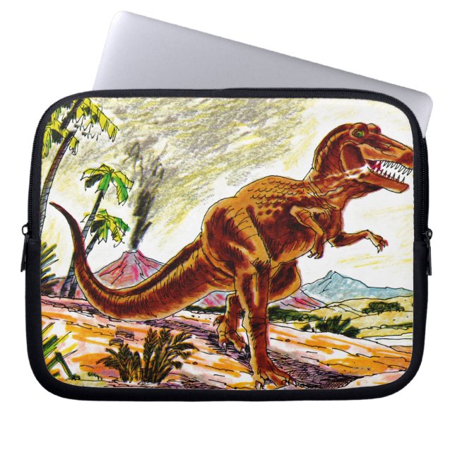 TyrannosaurusRex Dinosaur Laptop Fodral (Framsidan)