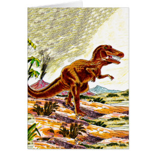 TyrannosaurusRex Dinosaur OBS Kort