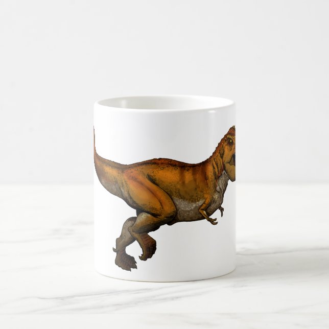 TyrannosaurusRex spring T-Rex Kaffemugg (Center)