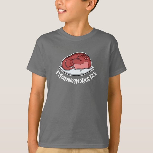 Tyrannosnorus Rex T Shirt (Framsida)