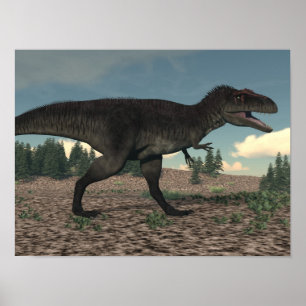 Tyrannotitan - 3D framför Poster
