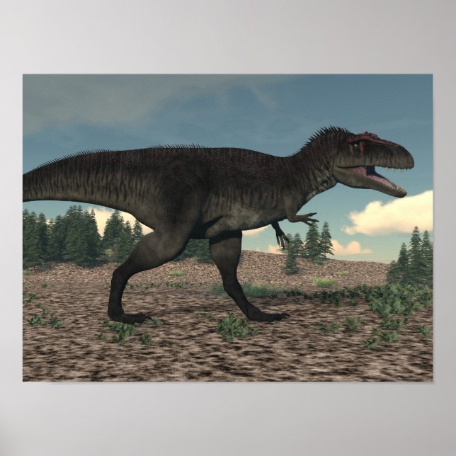 Tyrannotitan - 3D-rendering Poster (Framsidan)