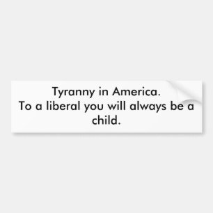 Tyranny i Amerika Bildekal