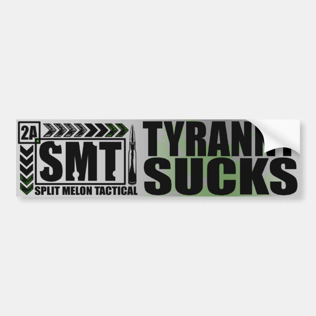 Tyranny suger bildekal (Framsidan)