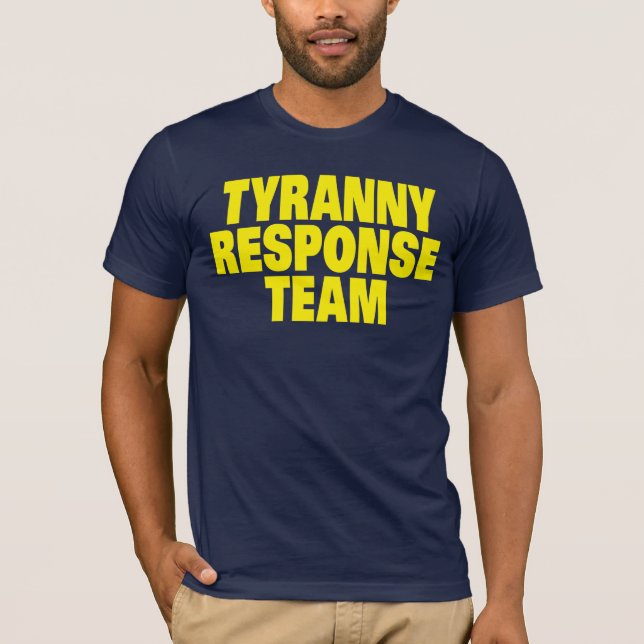 Tyrannysvarslag Tee Shirt (Framsida)