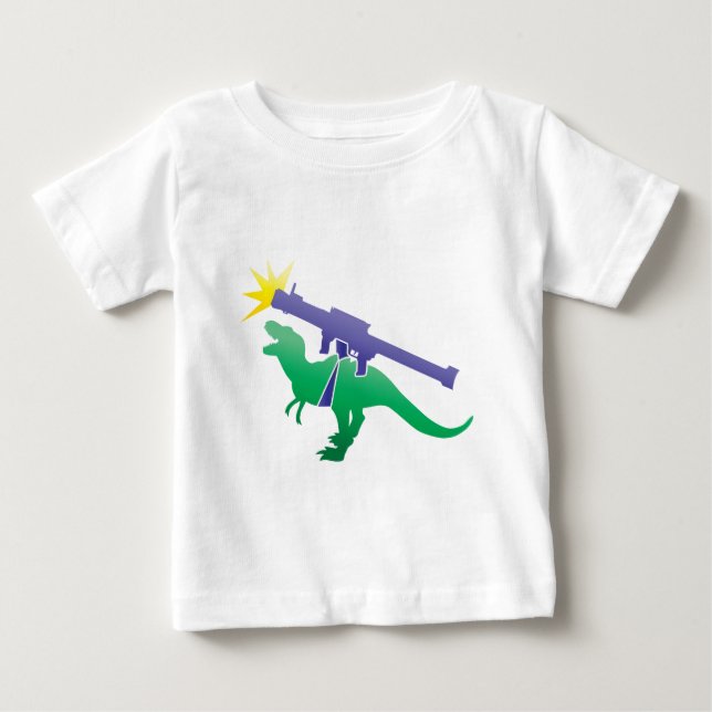 Tyranosaur raketlauncher t shirt (Framsida)