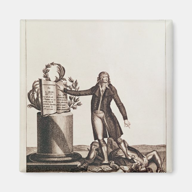 Tyranten av Revolutionen krossad Magnet (Framsidan)