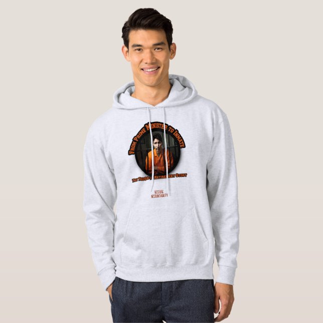 TyrantWear: Kräv ansvarsskyldighet Hoodie (Hel framsida)