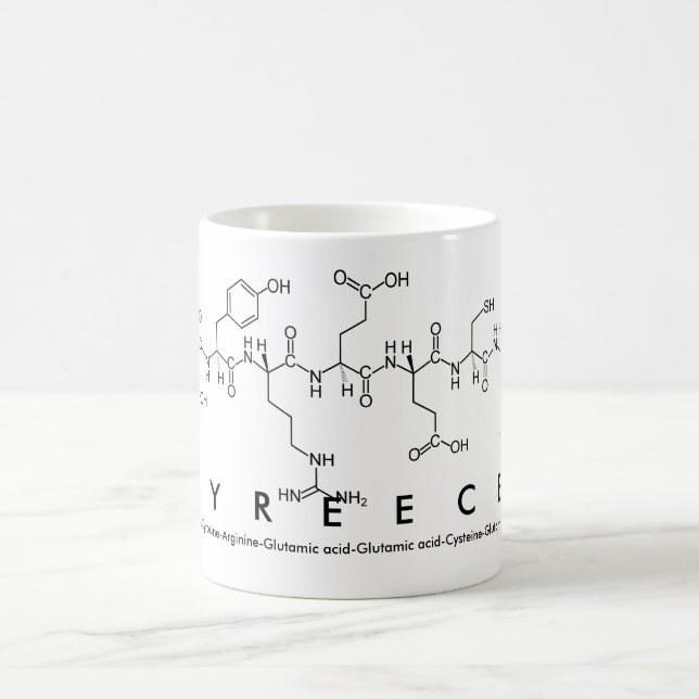 Tyreece peptide namn mugg (Center)