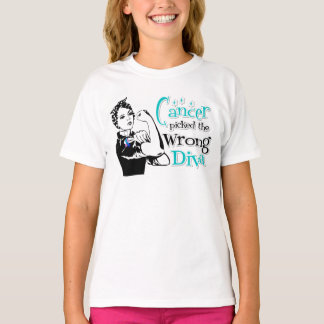 Tyreoideacancer plockade fel diva t-shirt