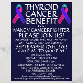 Tyreoideacancer Ribbon Benefit Flyer