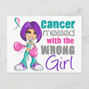 Tyreoideacancer som förmedlats med fel flicka.png vykort
