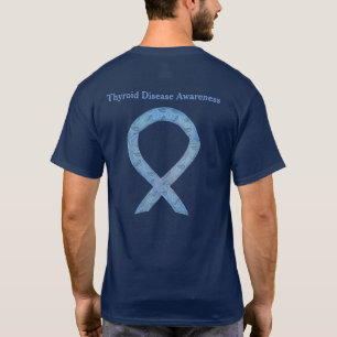 Tyreoideasjukdom - medvetenhet Paisley Ribbon TShi Tee