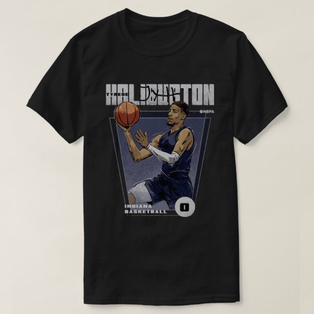 Tyrese Haliburton Premiere T Shirt (Design framsida)