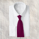 Tyrian Lila Solid Färg Slips<br><div class="desc">Tyrian Lila Solid Färg</div>