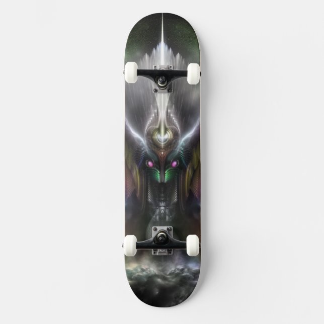 Tyrinan Horiskin God Krig Skateboard Deck (Framsida)