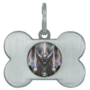 Tyrinan Horisont Gud i Krig ID-bricka Husdjur