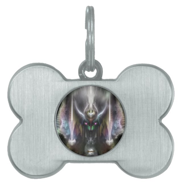 Tyrinan Horisont Gud i Krig ID-bricka Husdjur (Framsidan)