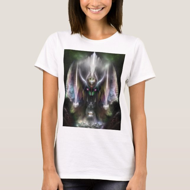 Tyrinan Horisont Gud i Krig T Shirt (Framsida)