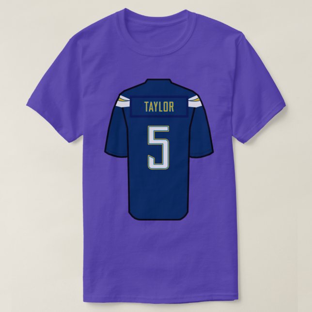 Tyrod Taylor Jersey 2 T Shirt (Design framsida)