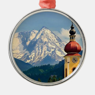 TYROL ÖSTERRIKE JULGRANSPRYDNAD METALL