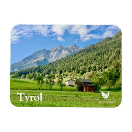 Tyrolen - kylmagnet av Velvet Escape Magnet