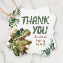 Tyronasaurus Rex Dinosaur Birthday Tack