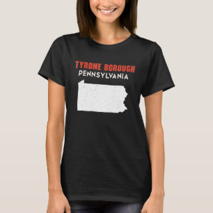 Tyrone borough Pennsylvania USA State America Trav T Shirt