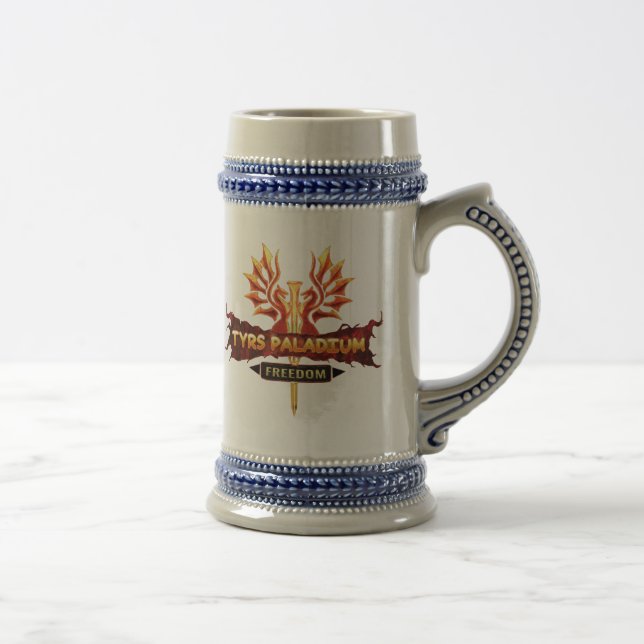 Tyrs Paladium Logotyp Mugg & Beer Steins (Höger)