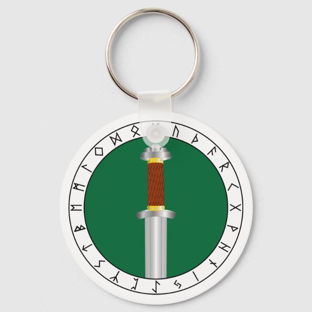 Tyr's Sword Keychain Nyckelring (Framsida)