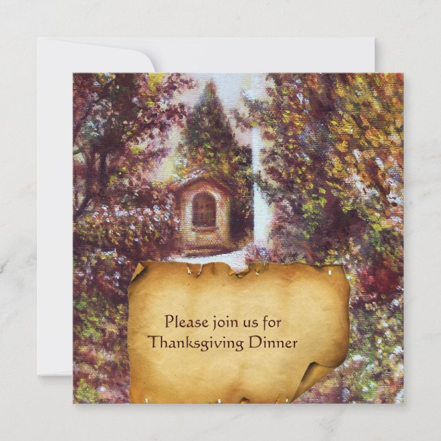 TYSEN HÖST I FLORENS INBJUDNINGAR (Framsida)