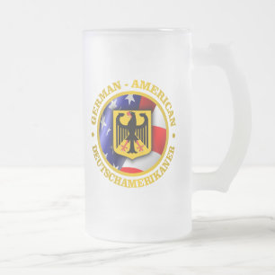 Tysk-Amerikan pride Frostat Ölglas