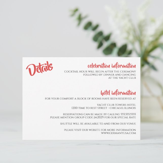 Tysk amerikansk Heart Flaggor Tilläggskort (Stående Fram)