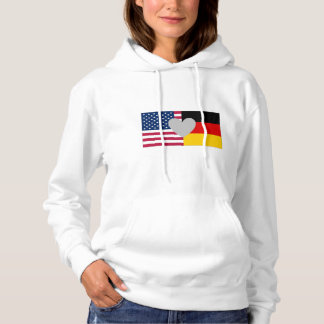 Tysk amerikansk hoodie t shirt
