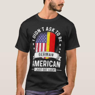 Tysk amerikansk patriot Grown Humor Flagga T Shirt