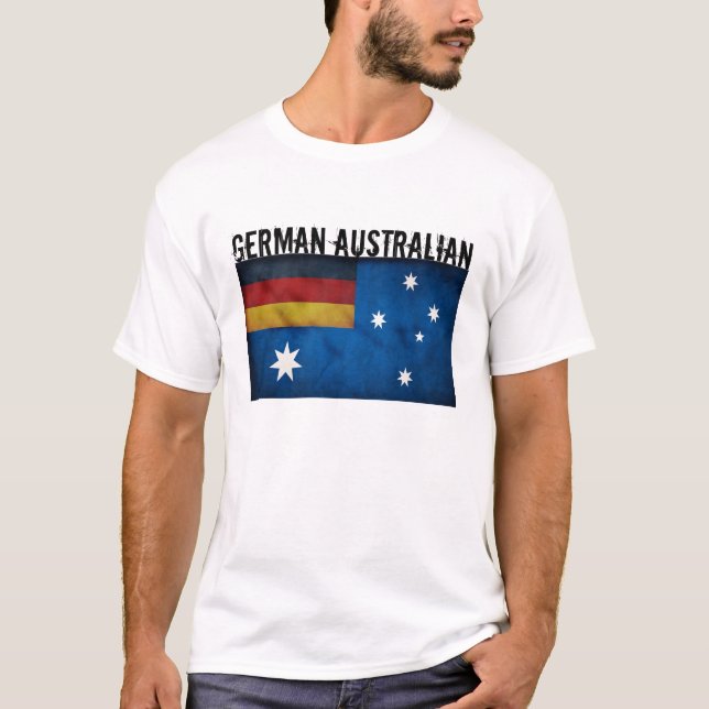 Tysk australier tee shirt (Framsida)