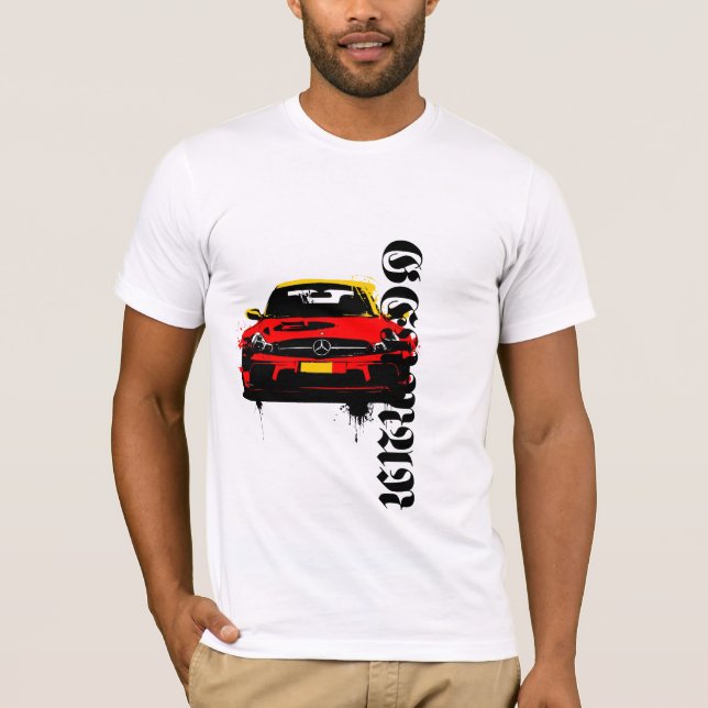 Tysk automatisk t-shirt (Framsida)