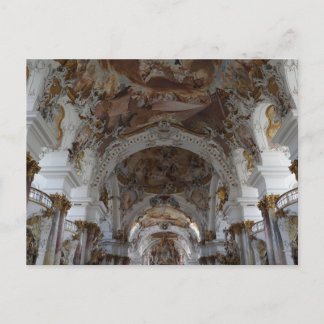 tysk barockkatedral vykort