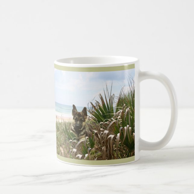 Tysk Beachgrass för herdemammamugg Kaffemugg (Höger)