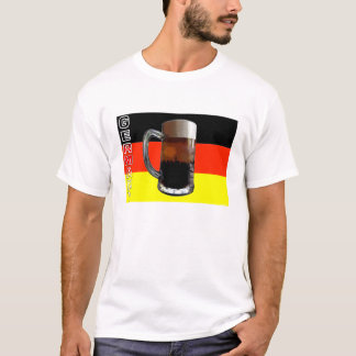 Tysk Beer Flagga T Shirt. Tröja
