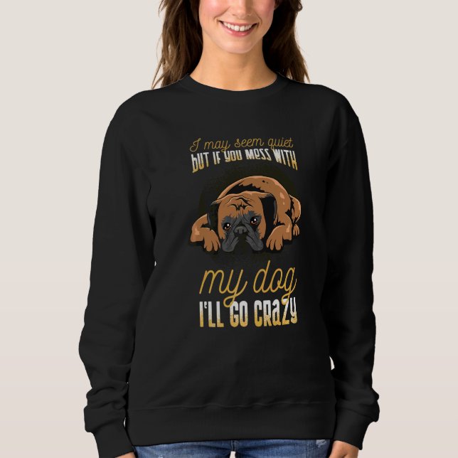 Tysk Boxer Hundras  50 T Shirt (Framsida)