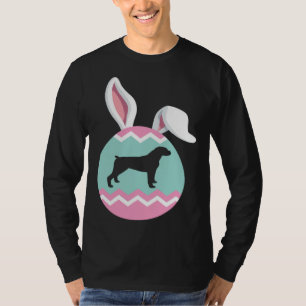 Tysk Boxer Påskägg Kaninöron T Shirt