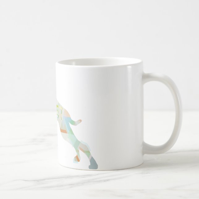 Tysk Boxer Triangula Kaffemugg (Höger)